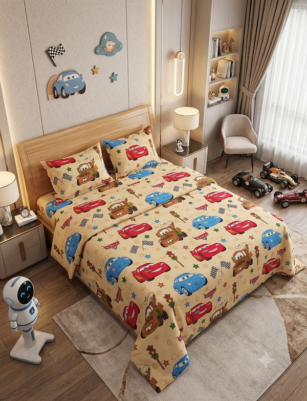 Premium Pure Cotton Kid's Bedsheet