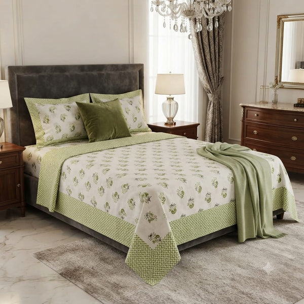 Pure Cotton Single Bed Topsheet Pair