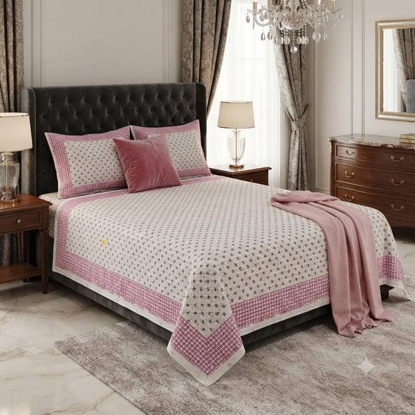 Pure Cotton Single Bed Topsheet Pair