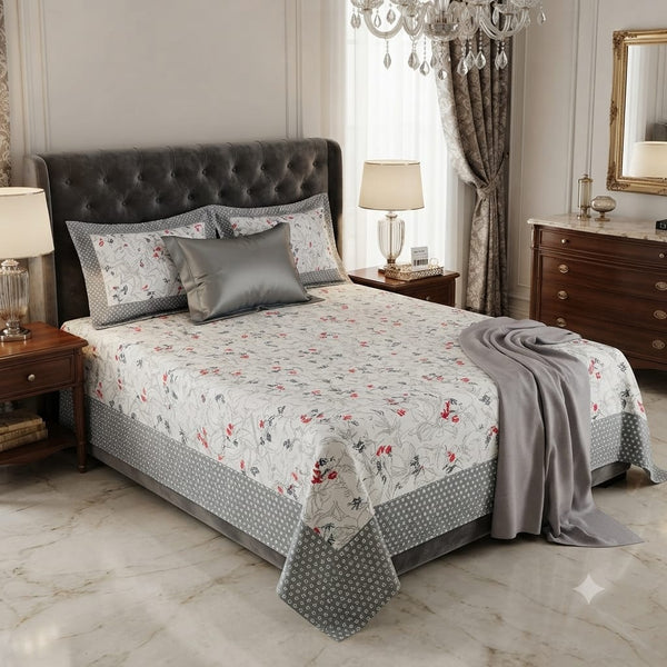 Pure Cotton Single Bed Topsheet Pair