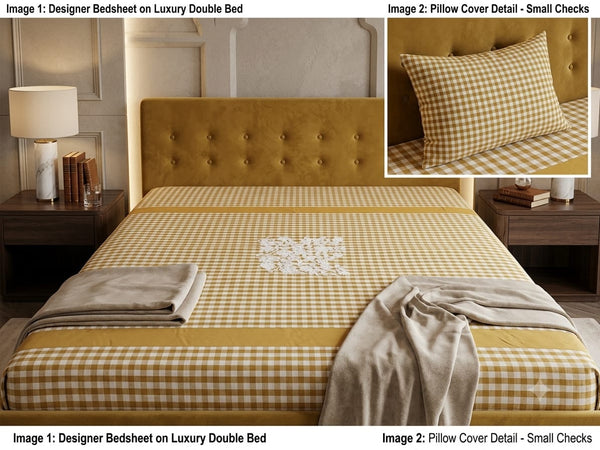 Pure Cotton Designer Bedsheet