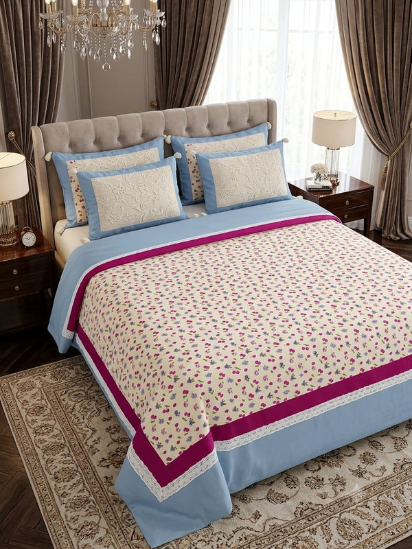 Pure Cotton Designer Bedsheet