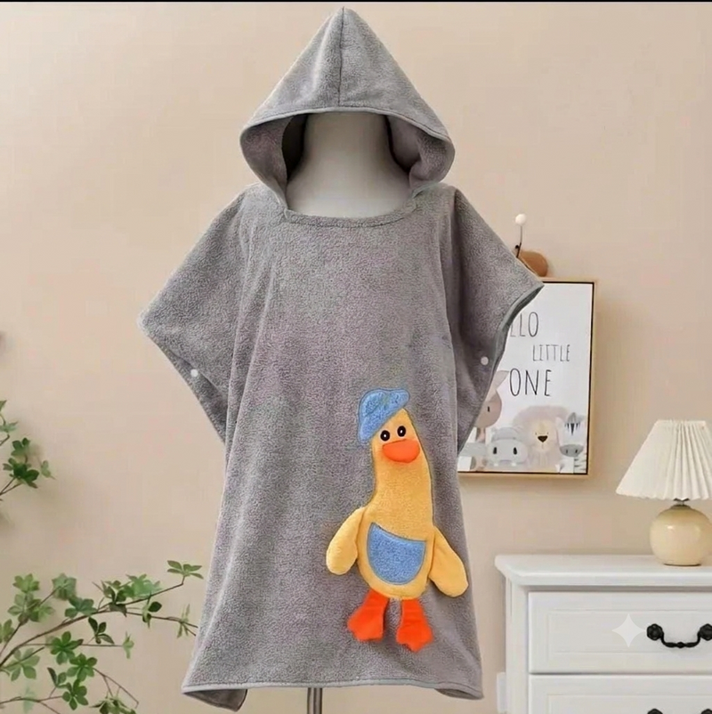 Kid's Hooded Bathrobe