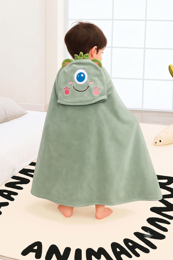 Kid's Hooded Bathrobe