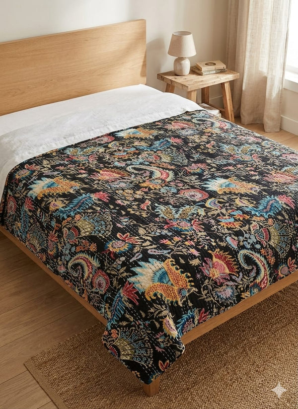 Kantha Bedcover