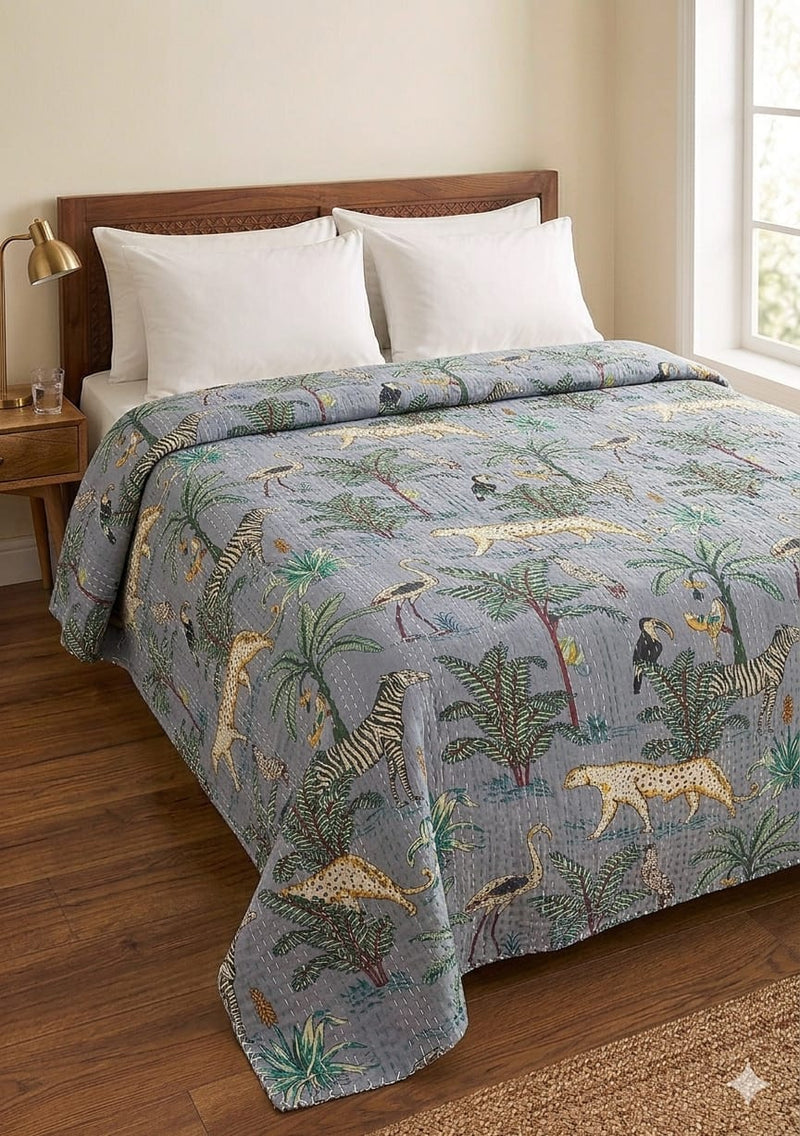 Kantha Bedcover