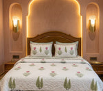 Hand block Bedcover