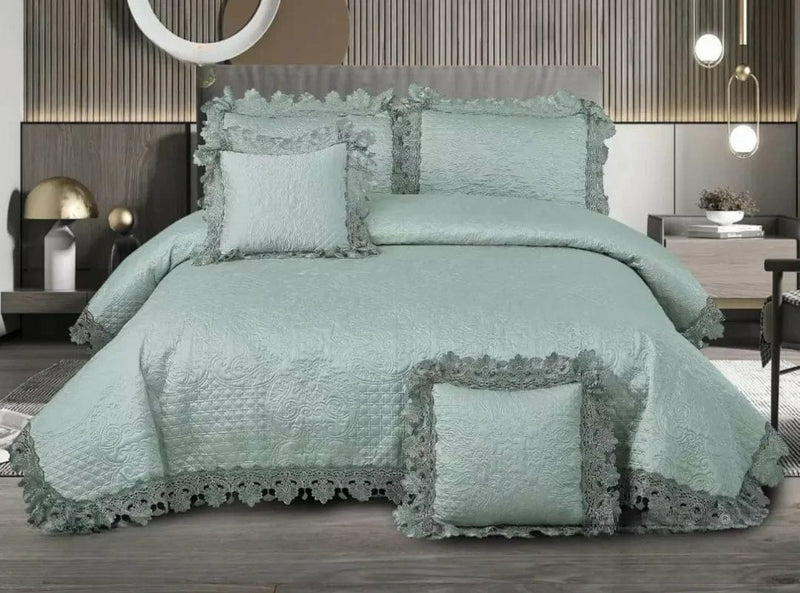 Lace luxe bedcover