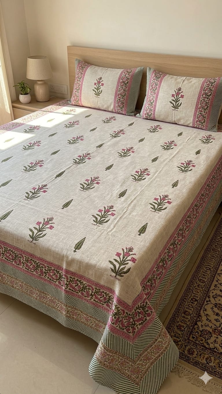 Jute Bedcover