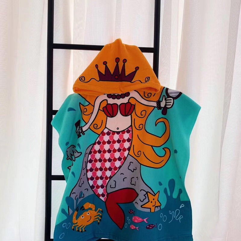 Kid's  poncho towel's