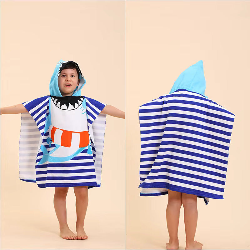Kid's  poncho towel's