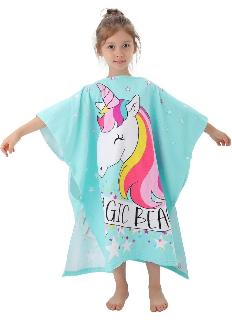 Kid's  poncho towel's