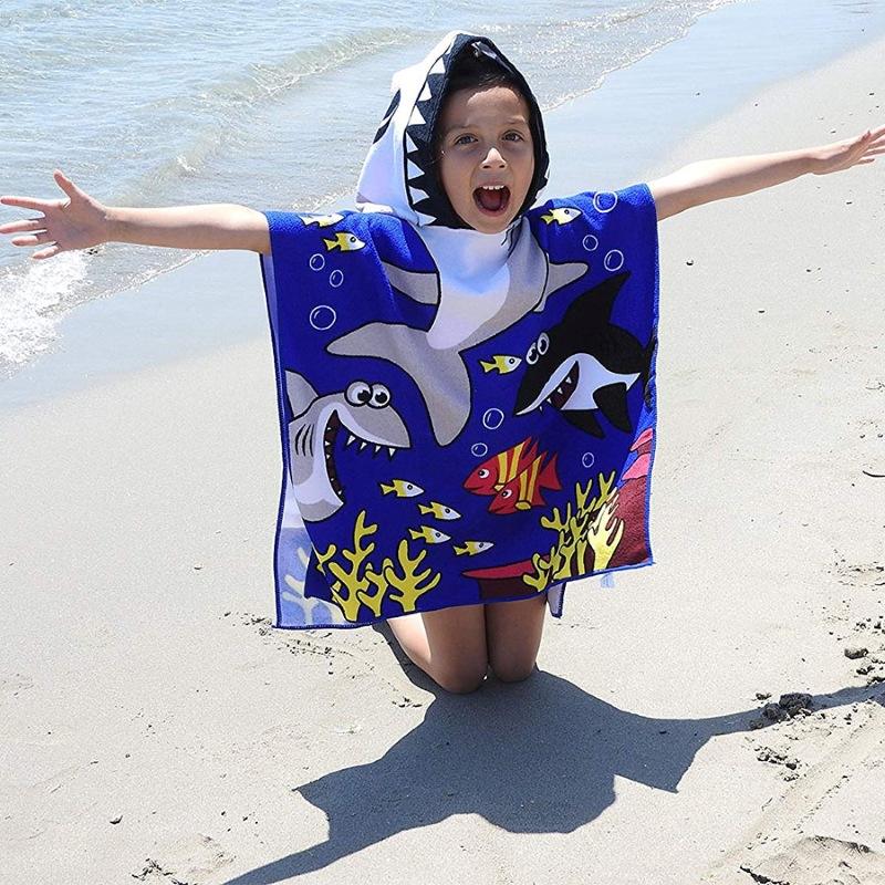 Kid's  poncho towel's