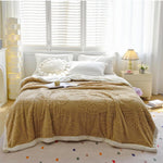 Baby AC Blanket Butterflies Sherpa Heavy Winter 210 GSM