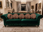 Luxury Velvet Floral Cushion Cover