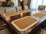 Rustic Weave Table Mat Set