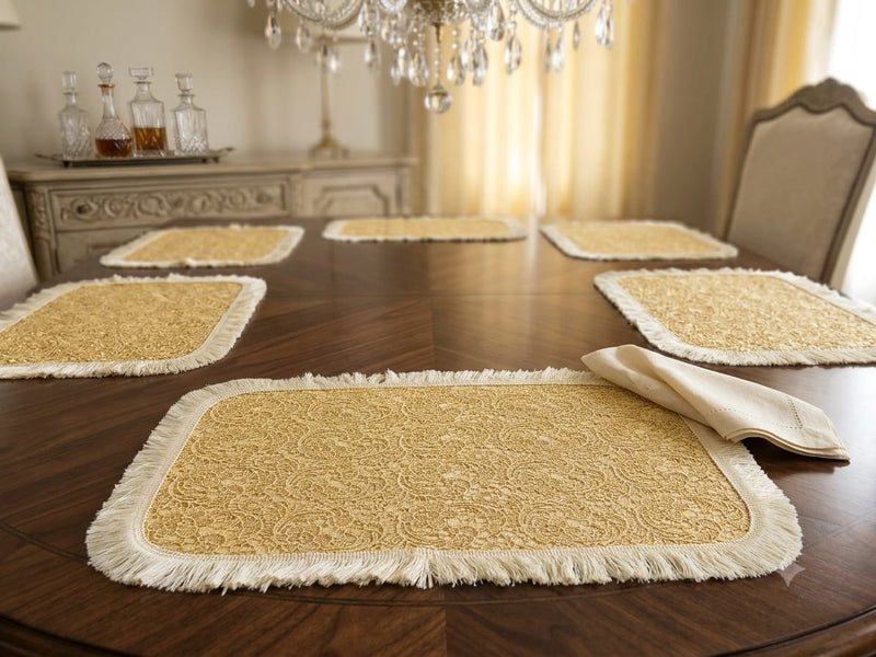 Rustic Weave Table Mat Set