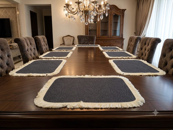 Rustic Weave Table Mat Set