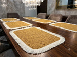 Rustic Weave Table Mat Set