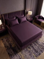 Pure Cotton 300 TC Solid Bedsheet