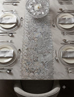 Designer Metallic PVC Table Runner