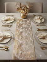 Designer Metallic PVC Table Runner