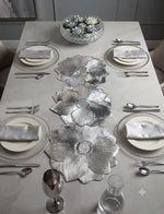 Designer Metallic PVC Table Runner