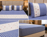 Checkered Cotton Bedsheet