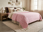 Checkered Bhagalpuri Handwoven Cotton Chadar
