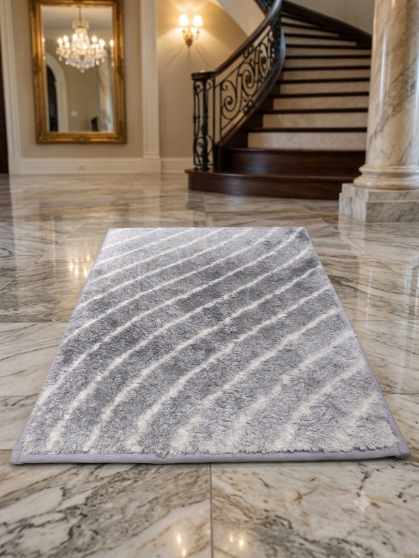 Ultra-Soft Faux Rabbit Fur Luxury Doormat