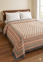 Luxury Pure Cotton Kantha Bedcover