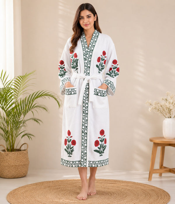 Premium Cotton Bathrobe