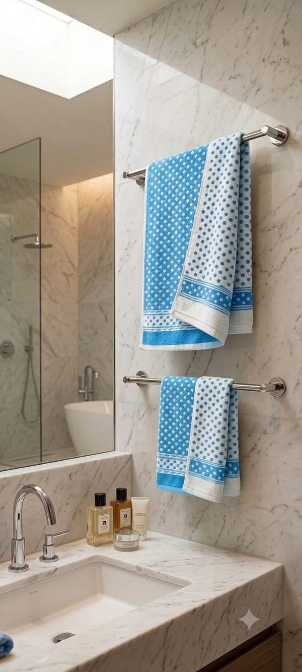 Premium Reversible Cotton Bath Towel