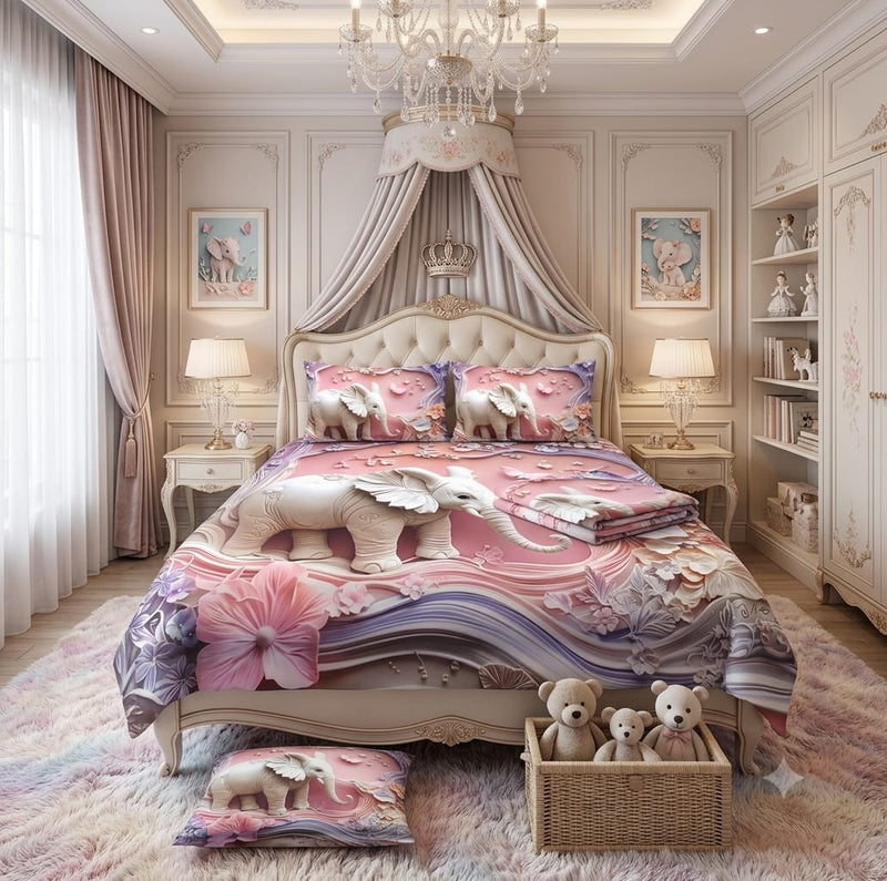 Luxury 3D Printed Bedsheet
