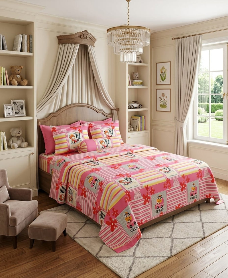 Kid's Printed Bedsheet