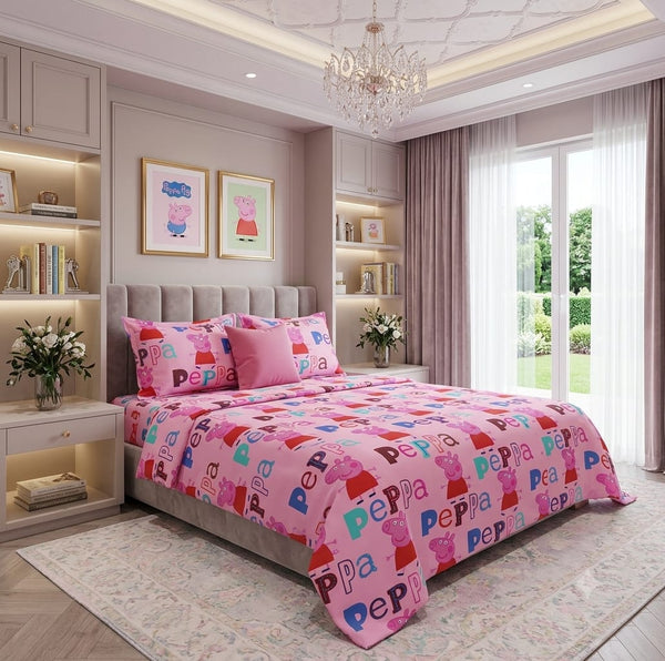 Premium Pure Cotton Kid's Bedsheet