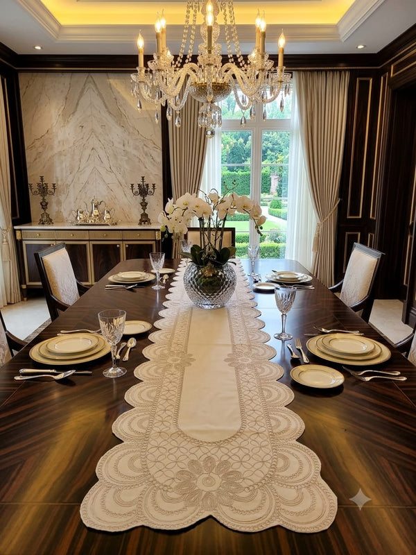 Luxury Tissue Net Table Runner