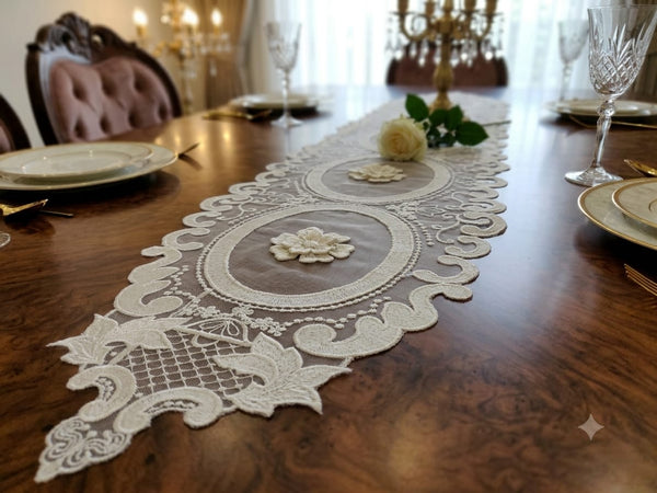 Luxury Tissue Net Table Runner