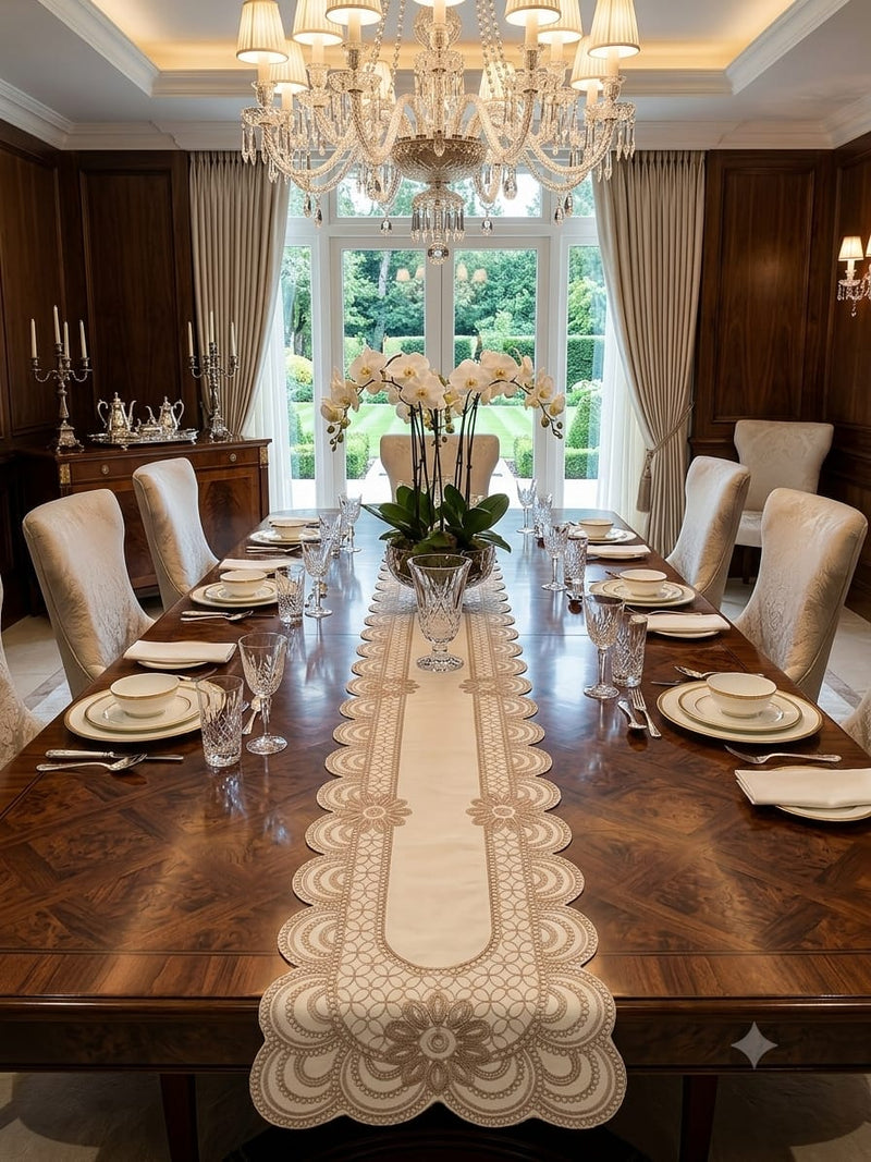Luxury Tissue Net Table Runner