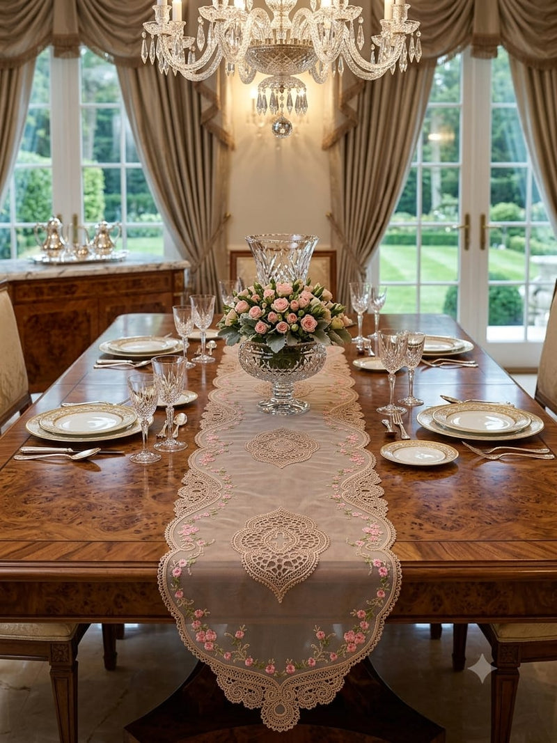 Luxury Tissue Net Table Runner