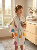 Kid's Cotton Bathrobe