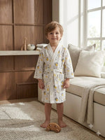Kid's Cotton Bathrobe