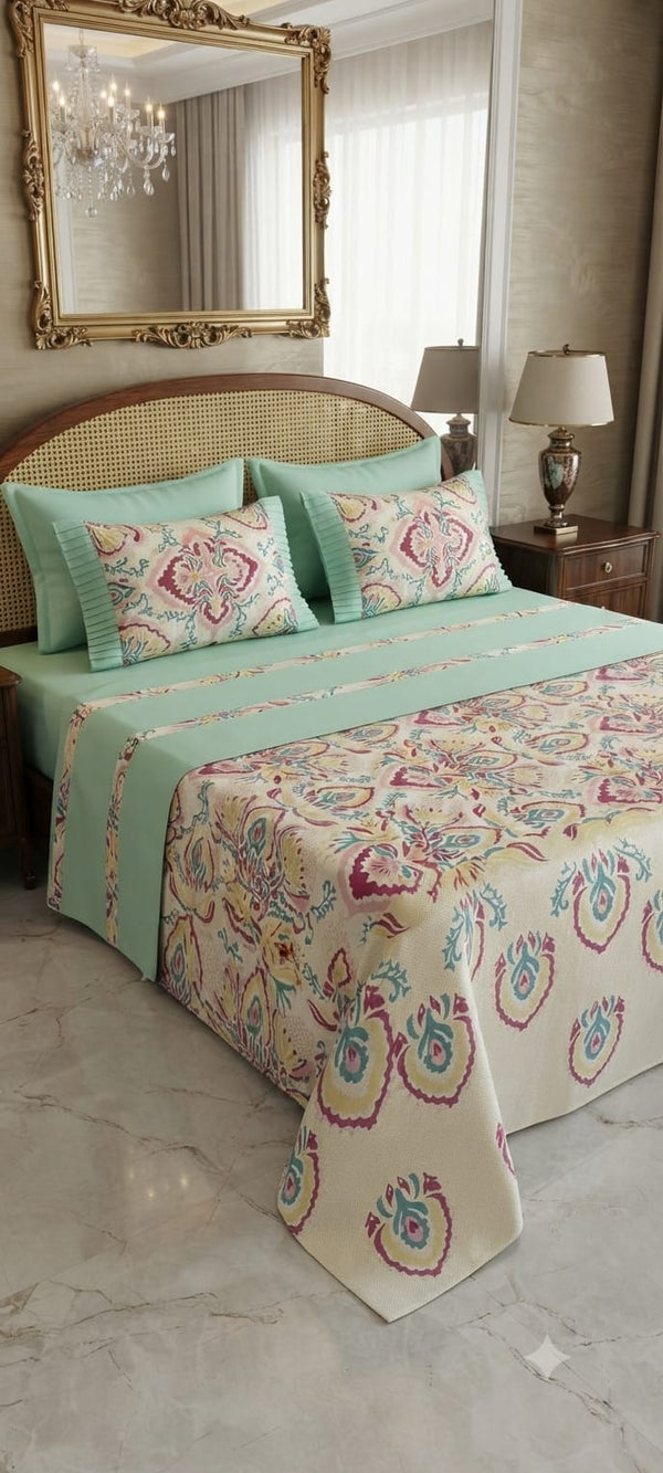 Designer Cotton Bedsheet