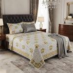 Pure Cotton Single Topsheet Pair
