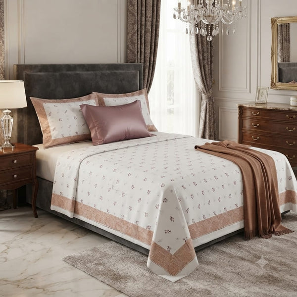 Pure Cotton Single Bed Topsheet Pair