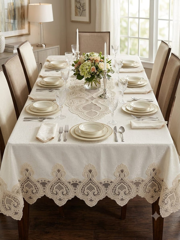 Premium Cotton Table Cover