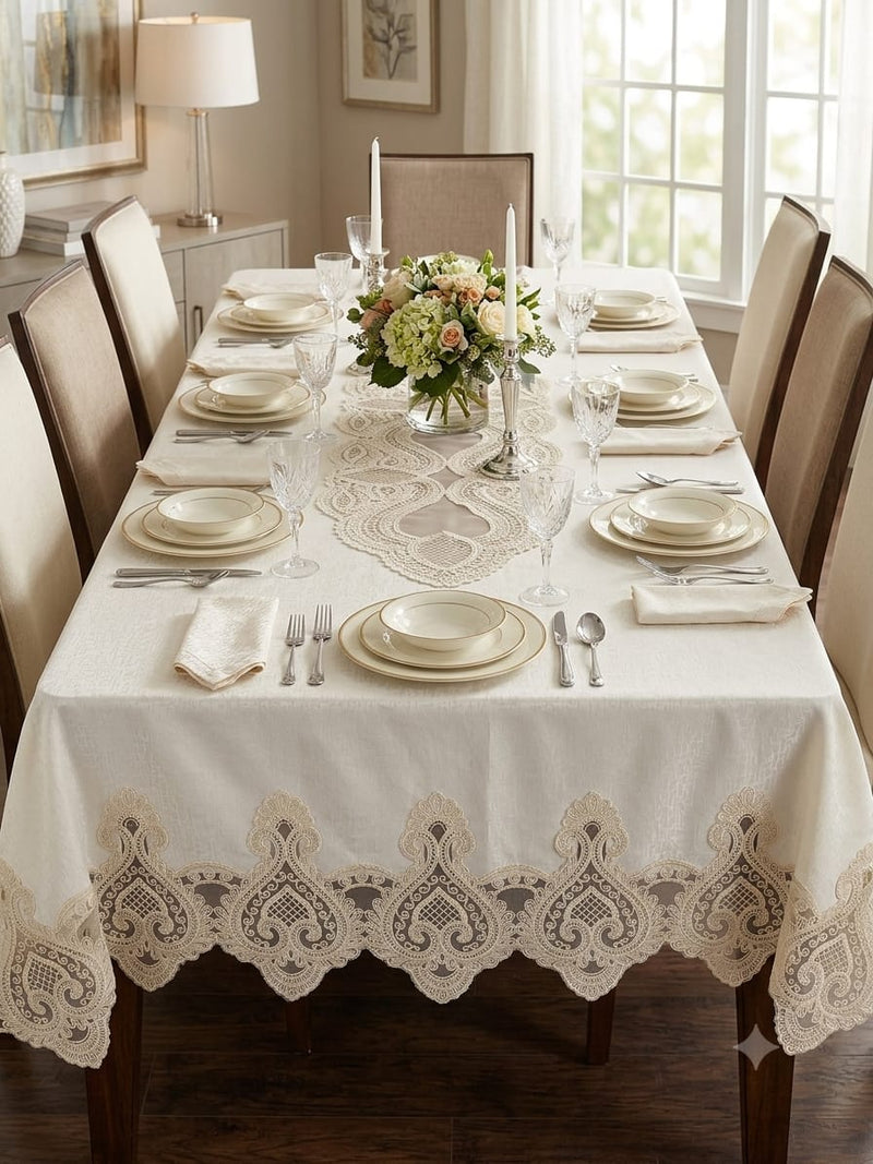 Premium Cotton Table Cover