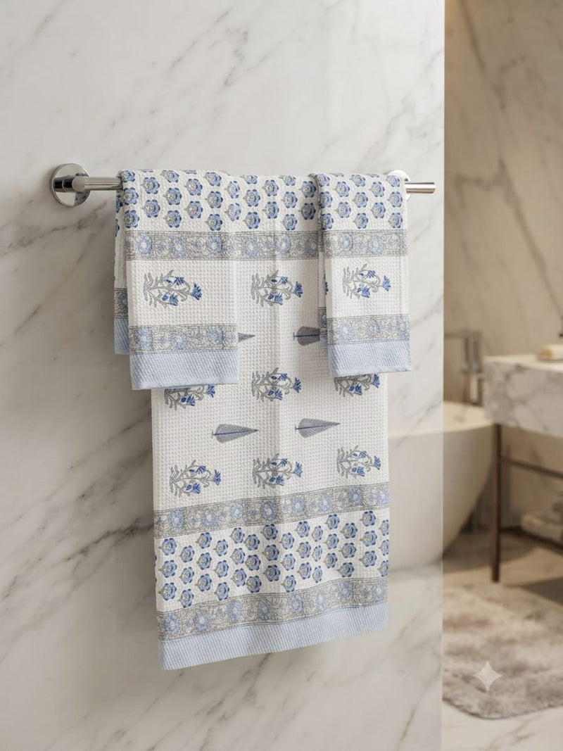 Handblock Printing Towels