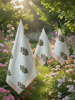 Handblock Printed Towel Set