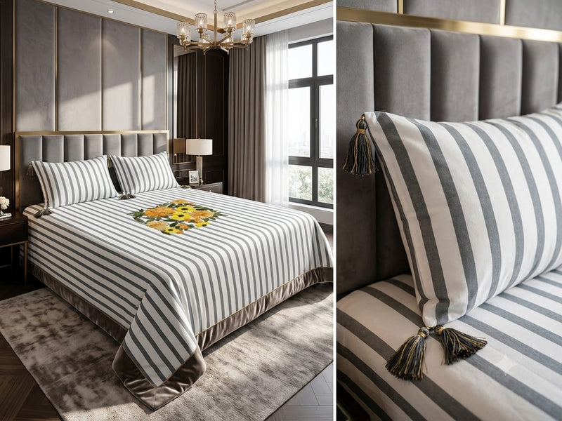 Pure Cotton Designer Bedsheet